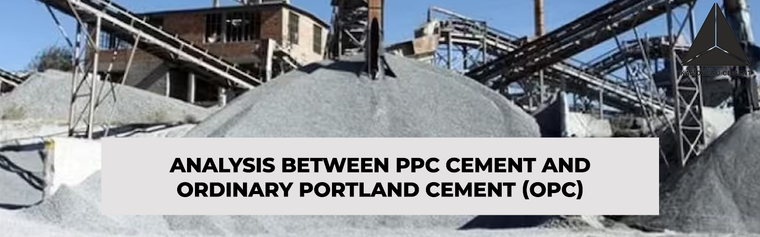 Read more about the article Analysis between PPC Cement and Ordinary Portland Cement (OPC)