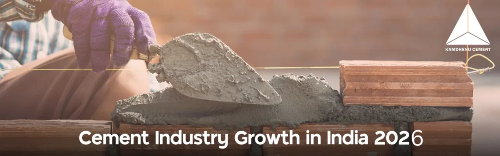 Cement industry growth in India 2026