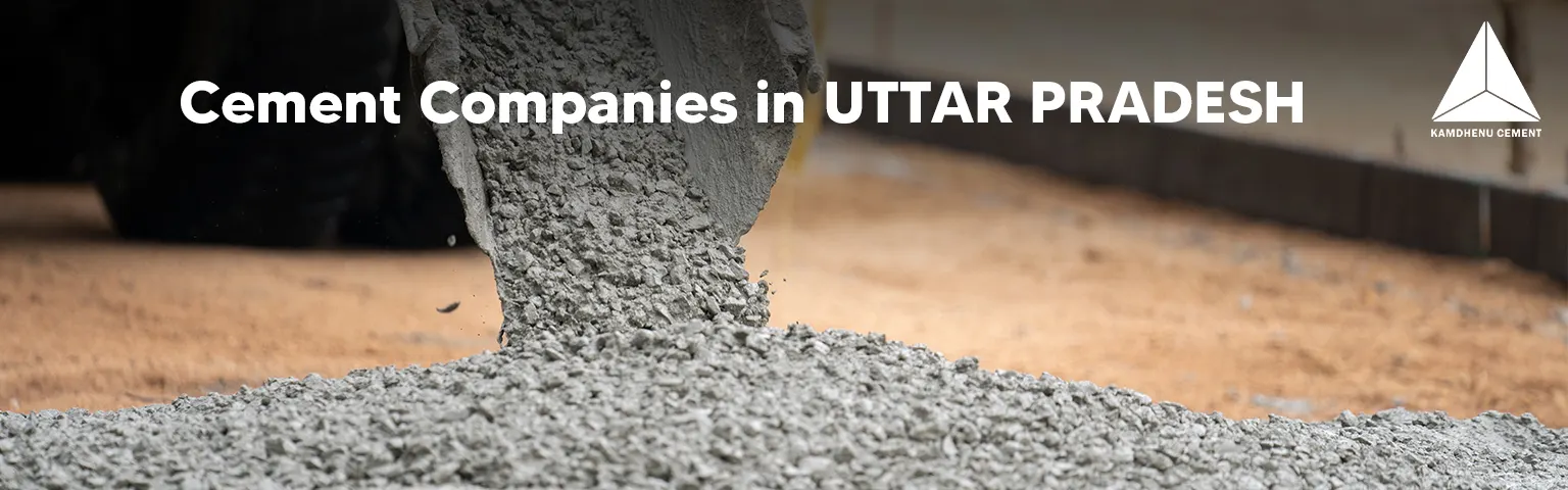 Concrete pouring banner for top 10 cement companies in Uttar Pradesh
