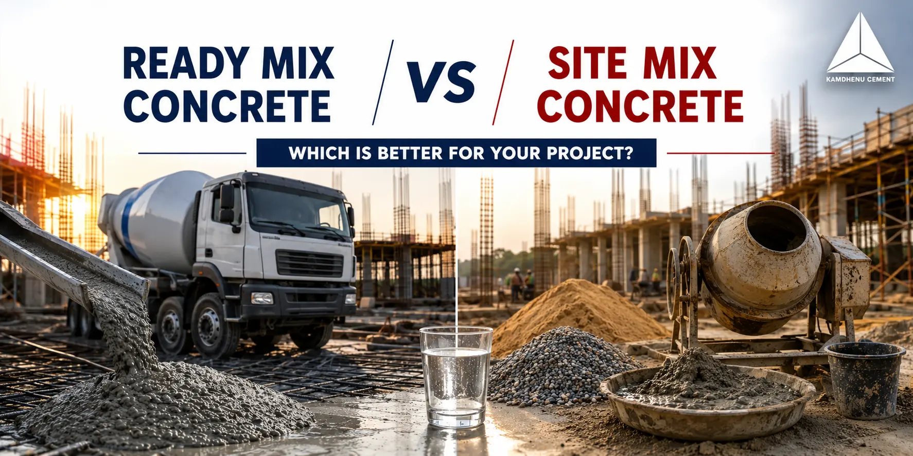 Ready Mix Concrete vs Site Mix Which Is Better for Your Project