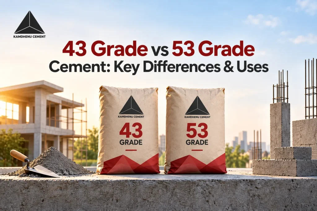 43 Grade vs 53 Grade Cement